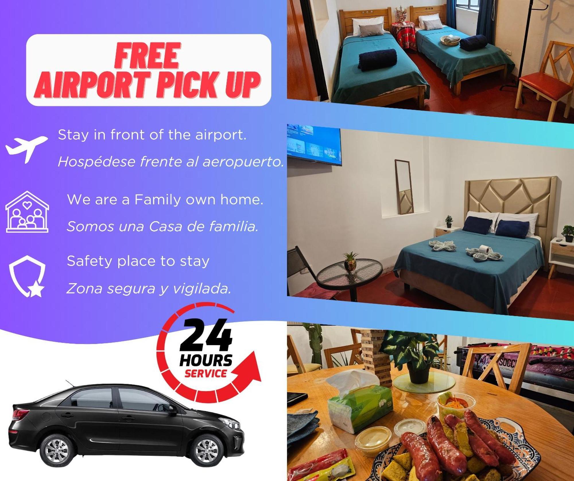 Lima Airport Hostel With Free Airport Pick Up Callao Luaran gambar