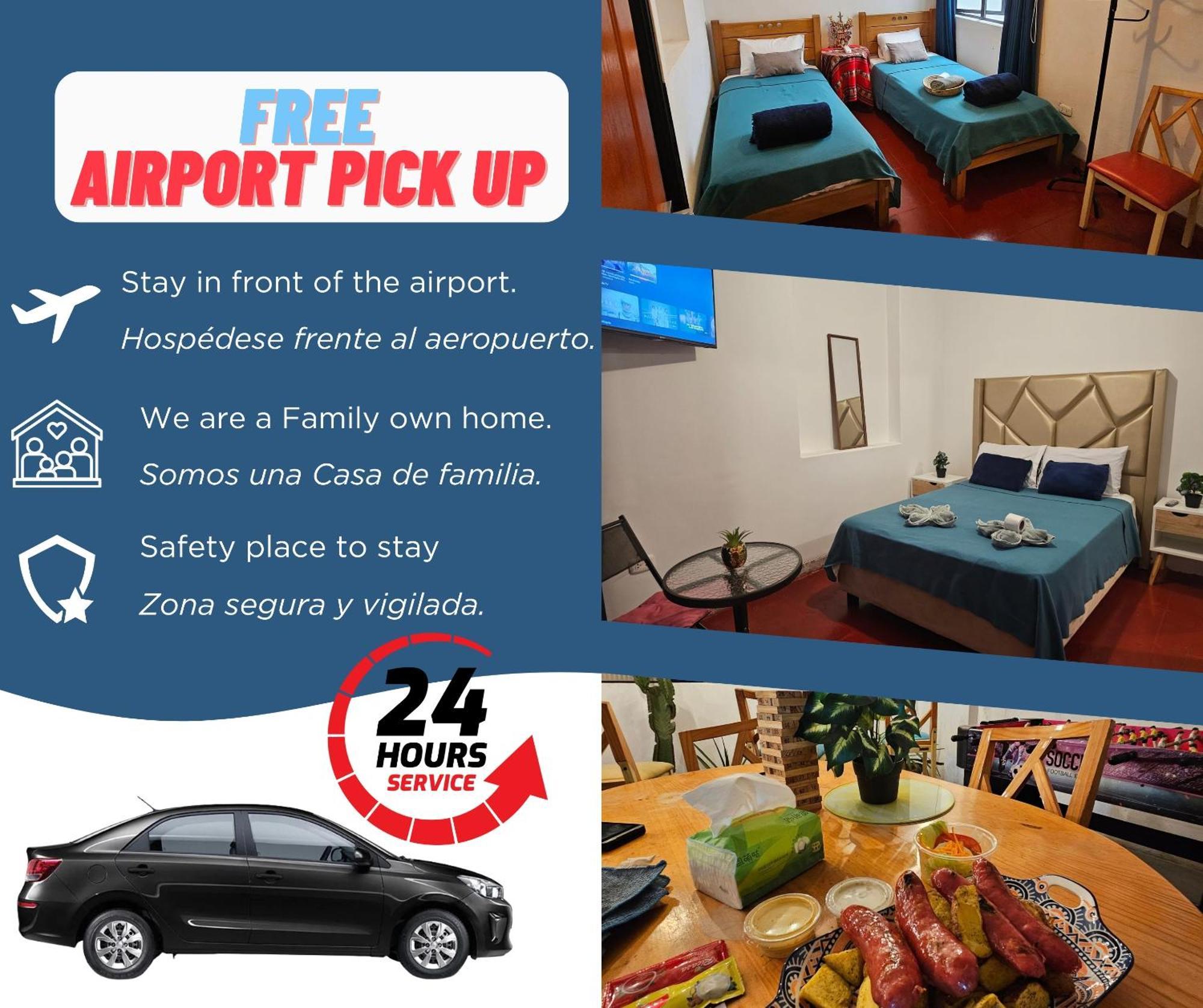 Lima Airport Hostel With Free Airport Pick Up Callao Luaran gambar